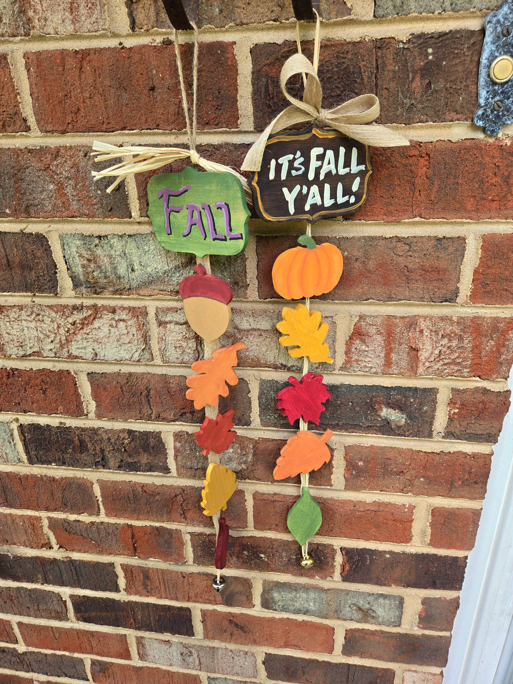 Rustic "I Love Fall" Garland