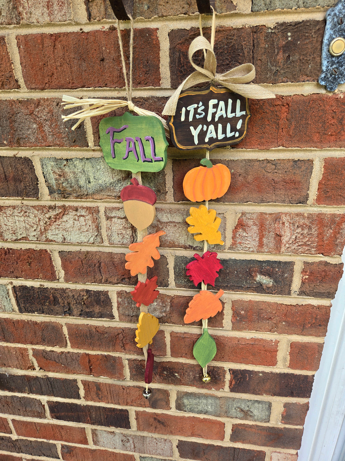 Rustic "I Love Fall" Garland