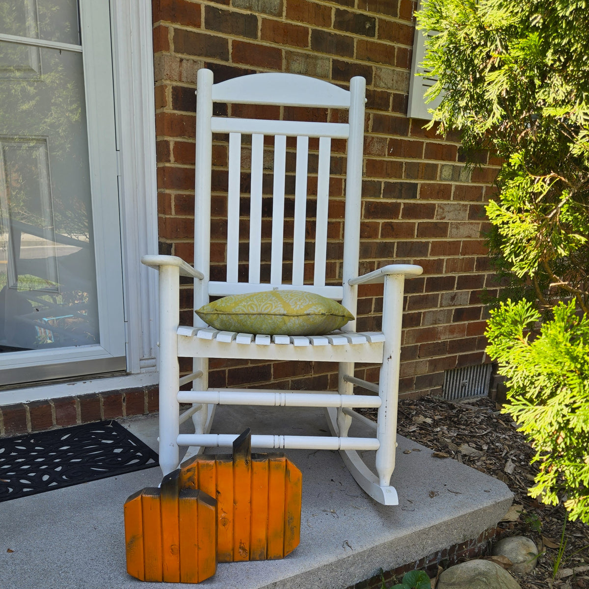 Porch Pumpkins - Set of Two