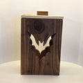 Halloween Lantern - Handmade Spider or Bat Lantern with LED Light