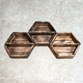 Hexagon Knick-Knack Shelf Multi Pack