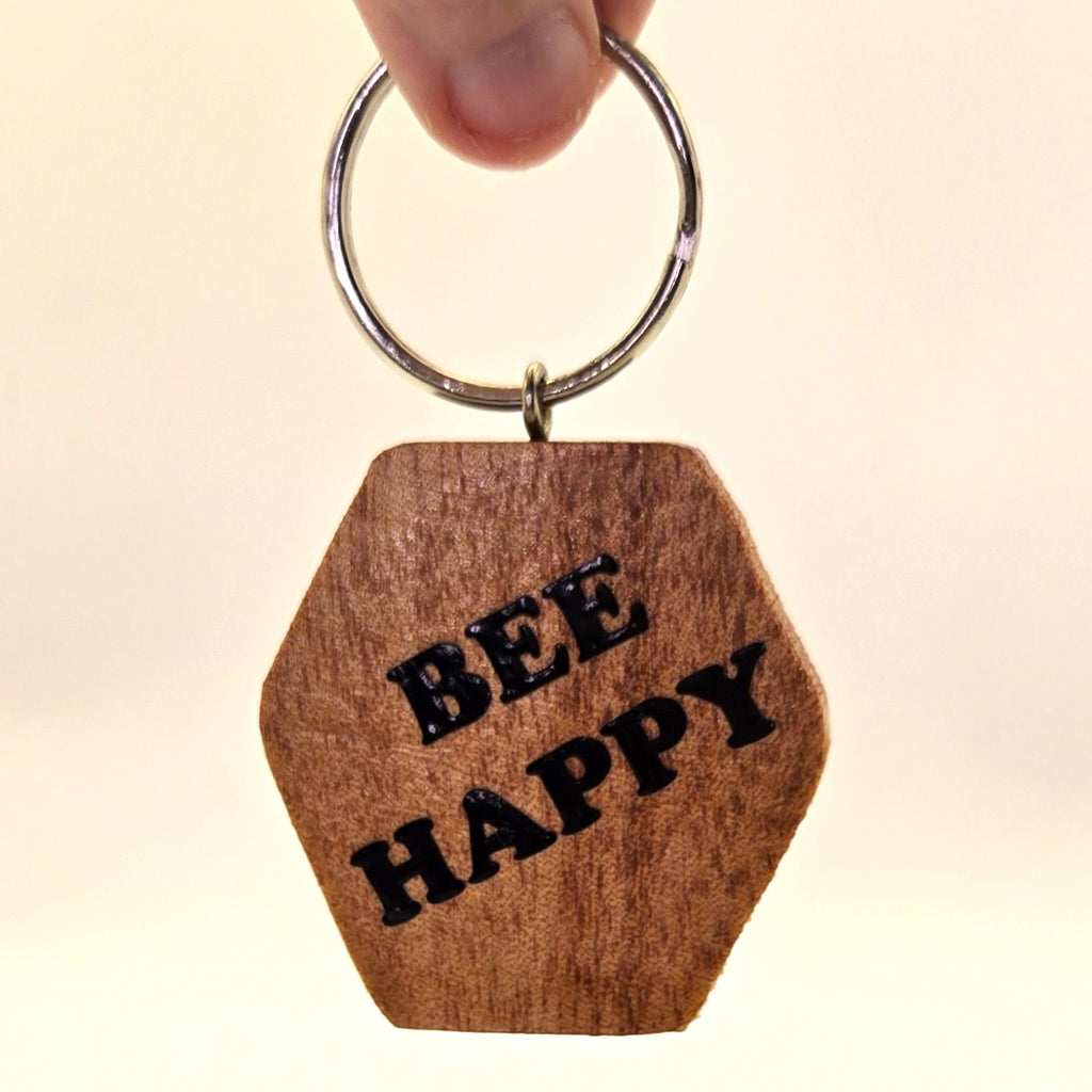 Honey Bee Keyring