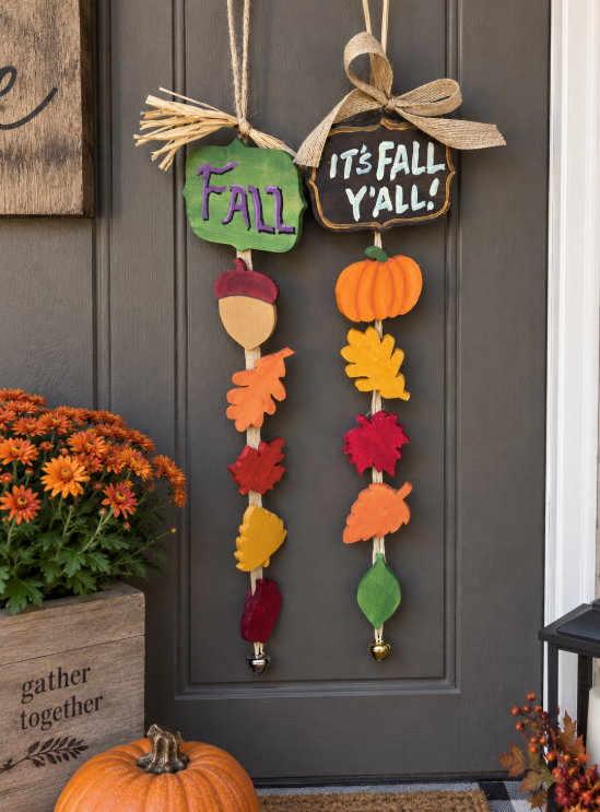 Rustic "I Love Fall" Garland