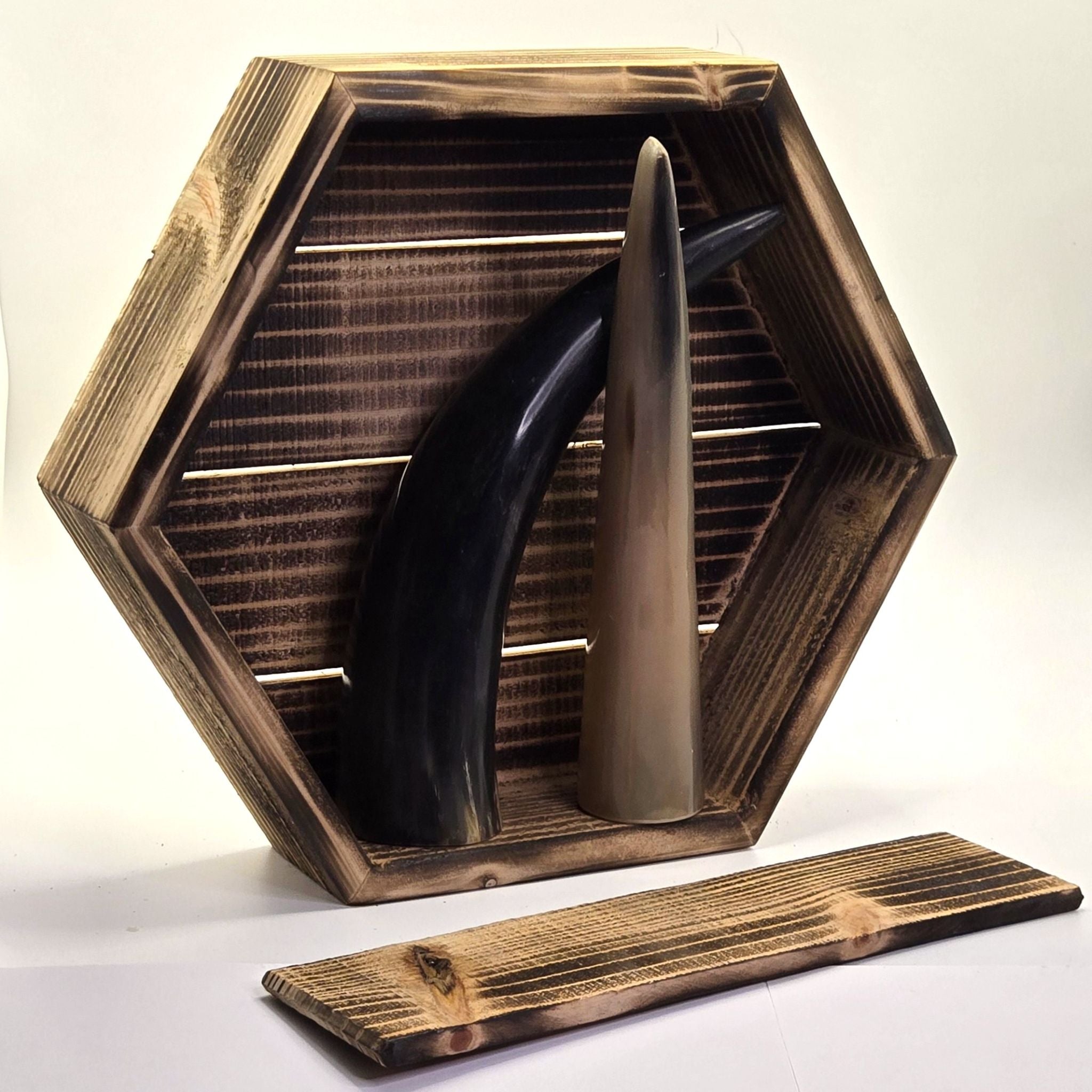 Hexagon Knick-Knack Shelf