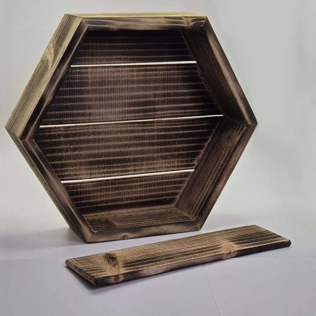 Hexagon Knick-Knack Shelf