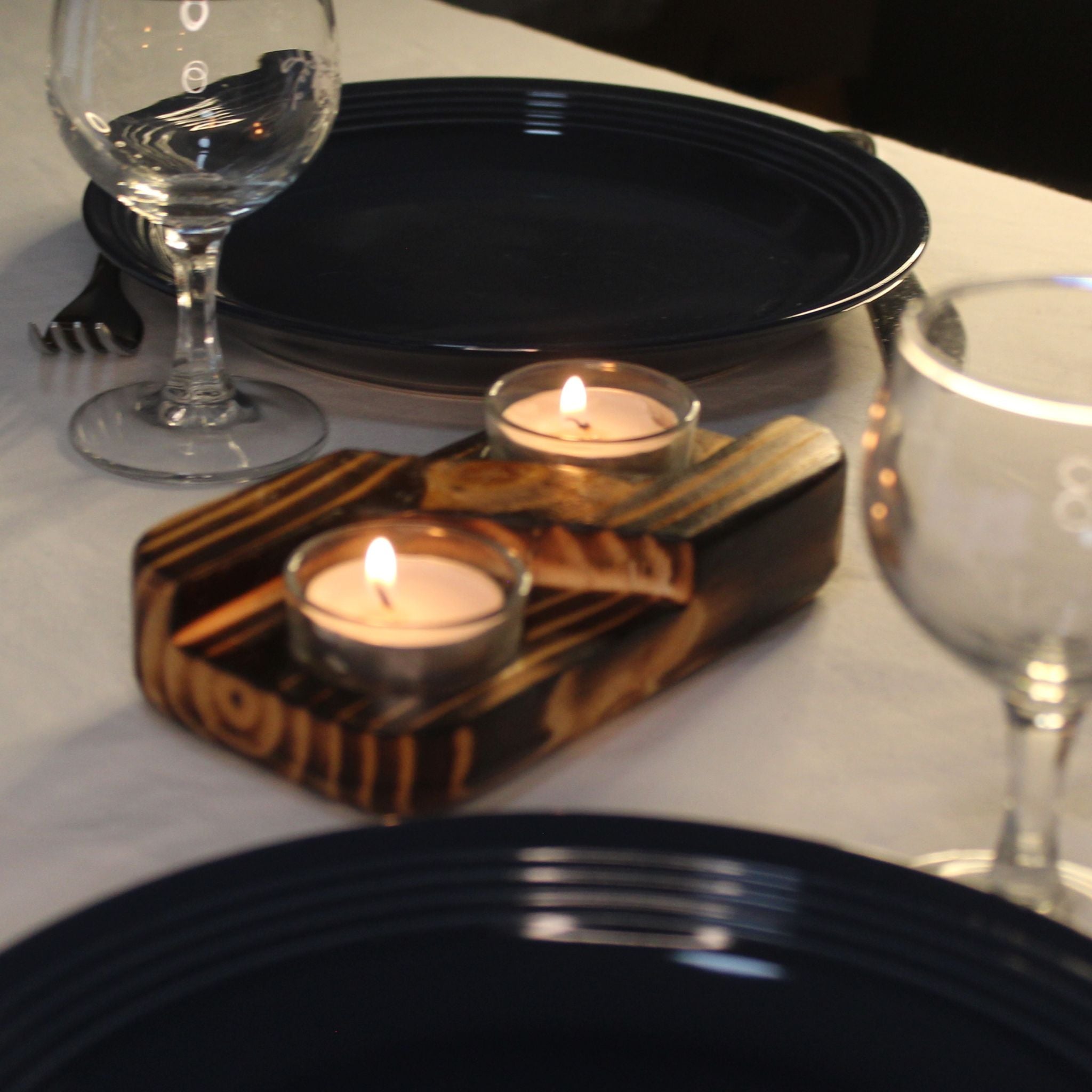 Tet-a-Tet Candle Holder