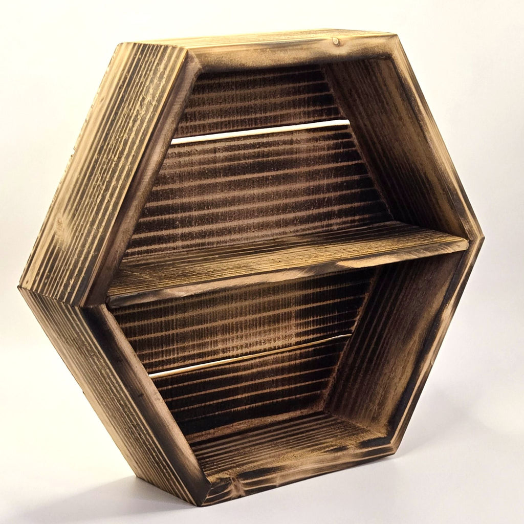 Hexagon Knick-Knack Shelf